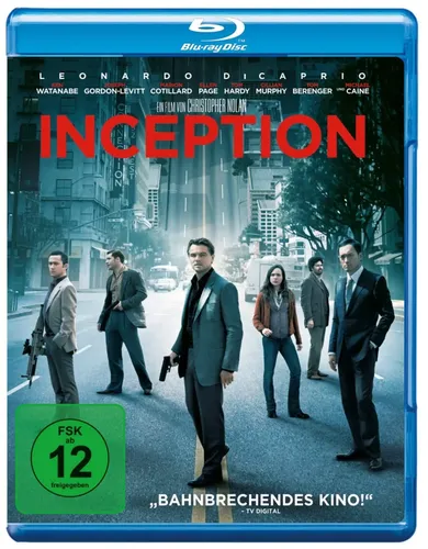 Inception Blu-ray Film - Sci-Fi Thriller, Leonardo DiCaprio, Nolan - WARNER BROS - Modalova