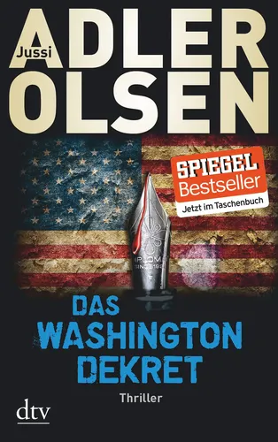 Jussi Adler-Olsen 'Das Washington Dekret' Thriller Taschenbuch - DTV - Modalova