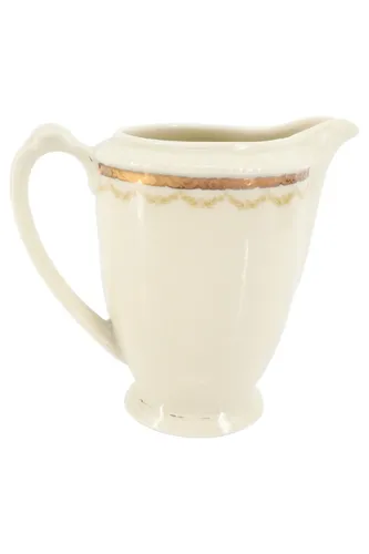 Schönwald Milchkännchen 10 cm Porzellan goldener Rand - Stuffle - Modalova
