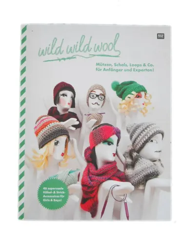 Wild Wild Wool - Strickanleitungen Taschenbuch - RICO DESIGN - Modalova