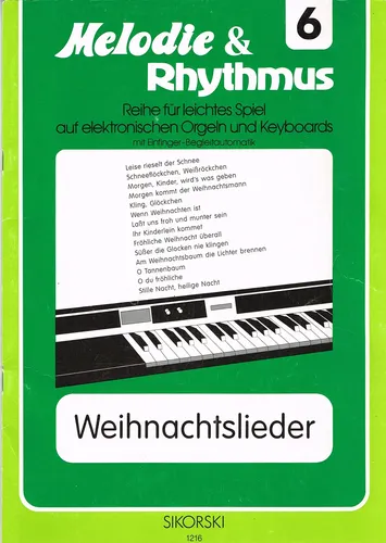 Weihnachtslieder 1 Keyboard Notenbuch SIKORSKI - Stuffle - Modalova