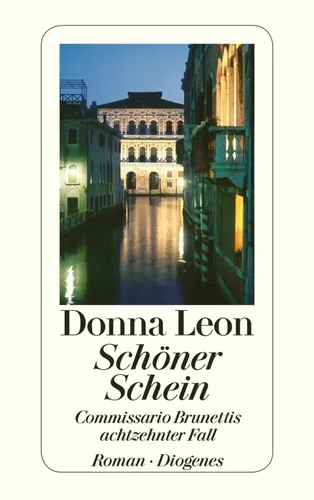 Donna Leon Schöner Schein Commissario Brunetti Krimi Taschenbuch Gelb - DIOGENES - Modalova