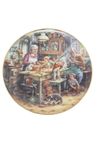 Wandteller 19 cm Die kleine Küchenfee - WEIMARER PORZELLAN - Modalova