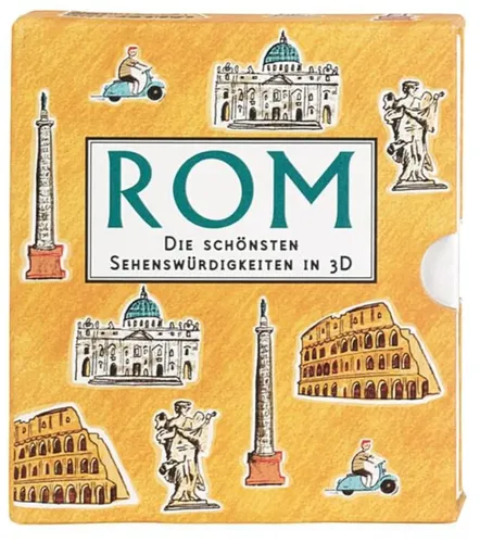 City Skylines Rom 3D Pop-up Buch Sehenswürdigkeiten Grau - MVG VERLAG - Modalova