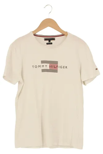 Herren T-Shirt Größe L Farbe Creme - TOMMY HILFIGER - Modalova