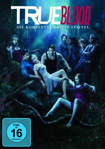 True Blood Staffel 3 DVD Komplett Fantasy Blau FSK 16 - Stuffle - Modalova
