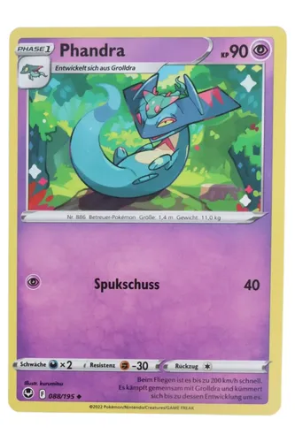 Pokémon Sammelkarte Phandra Spielkarte - POKÉMON - Modalova