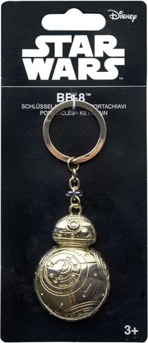 Star Wars BB-8 vergoldeter Schlüsselanhänger Metall 98912 - DISNEY - Modalova