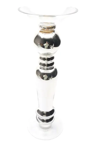 Kerzenhalter Vase 45 cm Glas bauchig - MARKENLOS - Modalova