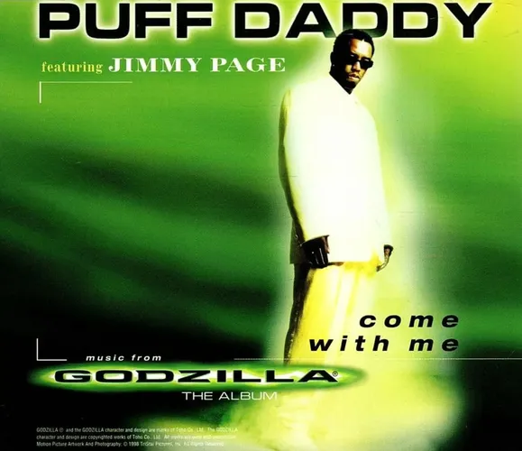 Puff Daddy Jimmy Page - Come With Me CD Soundtrack Godzilla - SONY - Modalova