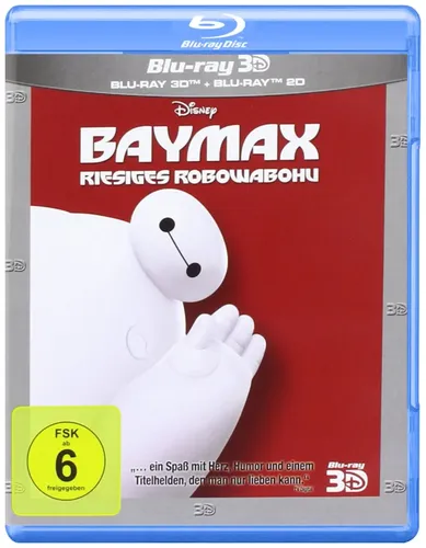 Baymax Riesiges Robowabohu 3D+2D Blu-ray Disney Animation - WALT DISNEY - Modalova