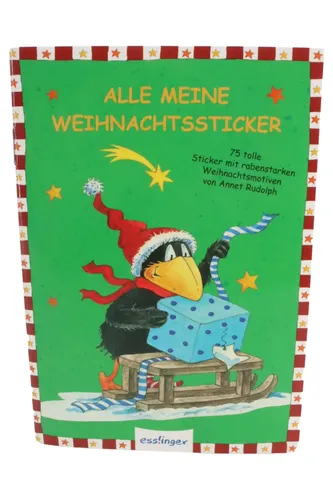 Weihnachtsstickerbuch 'Der kleine Rabe Socke' - esslinger - Stuffle - Modalova