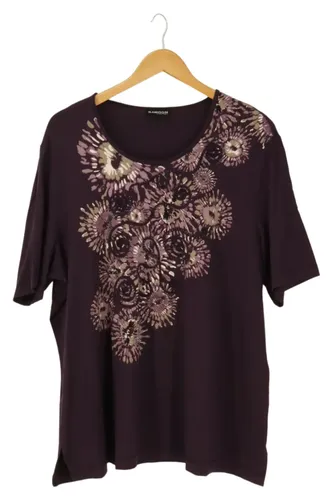 T-Shirt Gr. L Damen Kurzarm Floral - SAMOON BY GERRY WEBER - Modalova
