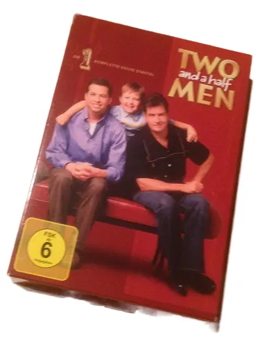 Two and a Half Men Staffel 1 DVD-Box Komödie TV-Serie Rot - WARNER HOME VIDEO - Modalova