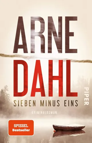 Arne Dahl Sieben minus eins Kriminalroman Taschenbuch Gelb - PIPER - Modalova