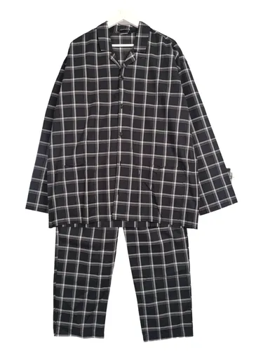 Herren Schlafanzug Gr. 56 Kariert Pyjama - JOCKEY - Modalova
