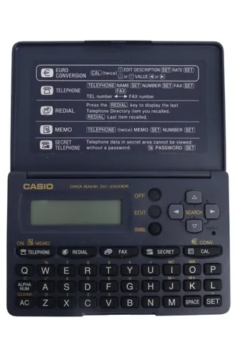 DC-2100ER-W Taschenrechner Datenbank Vintage - CASIO - Modalova