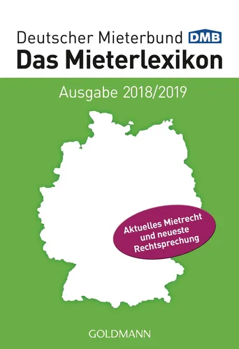 Mieterlexikon 2018/2019 Aktuelles Mietrecht - GOLDMANN TB - Modalova