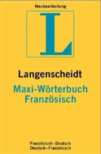 Maxi-Wörterbuch Französisch Gelb Hardcover - LANGENSCHEIDT - Modalova