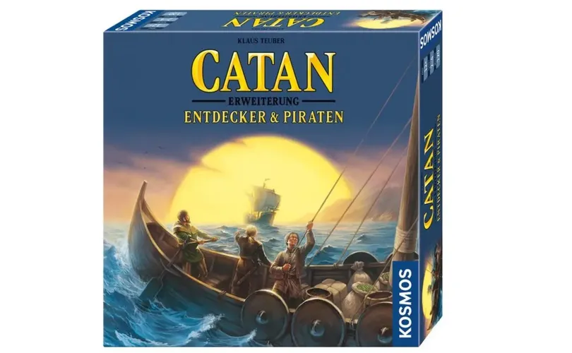 Catan Erweiterung Entdecker & Piraten, 3-4 Spieler, Mehrfarbig - KOSMOS - Modalova
