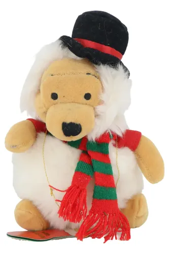 Kuscheltier Snowman Pooh Stofftier 20 cm gelb rot grün schwarz - DISNEY - Modalova