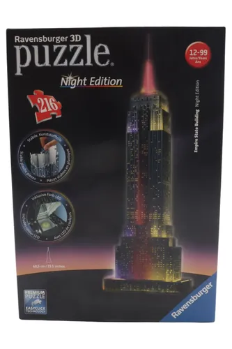 D Puzzle Empire State Building 216 Teile LED - RAVENSBURGER - Modalova