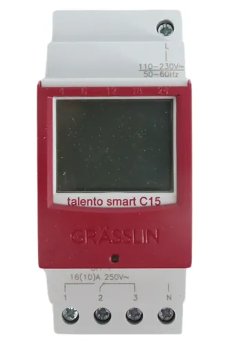 Talento smart C15 CO2 Sensor Rot Weiß Raumklimaüberwachung - GRÄSSLIN - Modalova