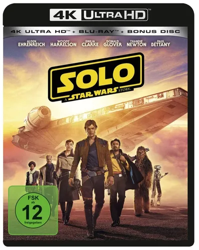 Solo: A Star Wars Story 4K UHD Blu-ray Sci-Fi Abenteuer - DISNEY - Modalova