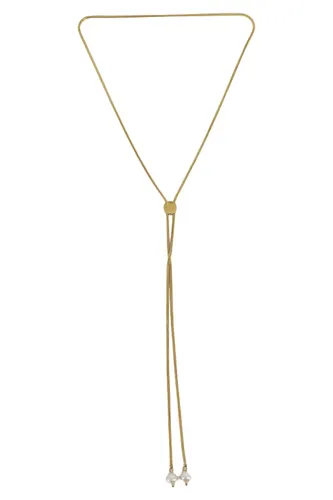 Damen Halskette Perlendetail Verstellbar 35 cm - PURELEI - Modalova