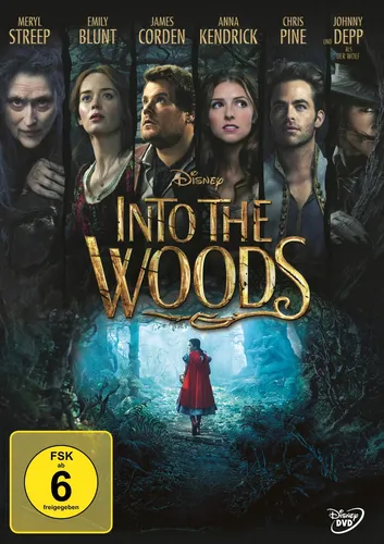 Into the Woods DVD , Meryl Streep, Johnny Depp, Musical - DISNEY - Modalova