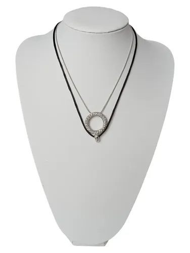 Halskette Anhänger 50cm Elegantes Design Silberfarben - AMWAY - Modalova