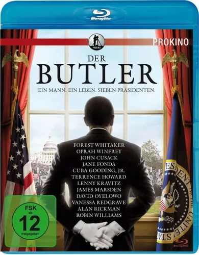 Der Butler Blu-ray - Forest Whitaker, Oprah Winfrey, Drama - Stuffle - Modalova