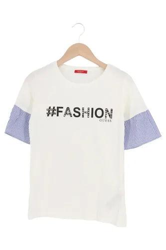 Basic Damen T-Shirt Streifenärmel Größe S #FASHION - GUESS - Modalova