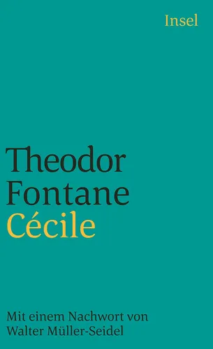 Cécile von Theodor Fontane, Insel Taschenbuch, Gelb - INSEL VERLAG - Modalova