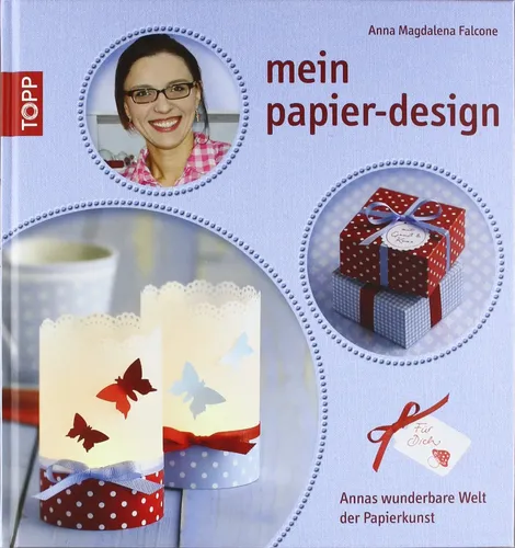 Mein papier-design Buch von Anna M. Falcone, TOPP Verlag, Hardcover - Stuffle - Modalova