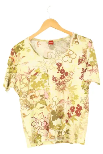 T-Shirt Damen Gr. 42 Blumenmuster Kurzarm - OLSEN - Modalova
