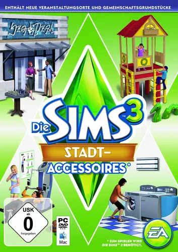 Die Sims 3 Stadt-Accessoires Add-on PC/Mac EA Spiel - ELECTRONIC ARTS - Modalova