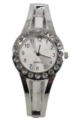 Elegante Damen Armbanduhr Weiß Kristall 6cm - LBVYR - Modalova