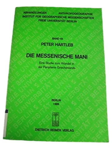 Buch 24 cm grün Die messenische Mani - DIETRICH REIMER VERLAG - Modalova