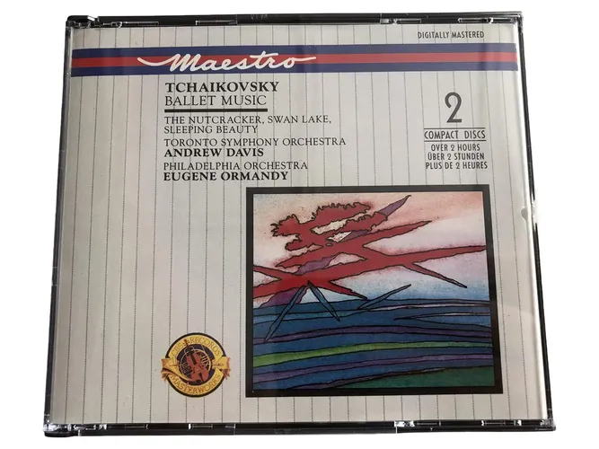 Tchaikovsky Ballet Music CD - Nutcracker, Swan Lake, 2 Discs - MAESTRO - Modalova