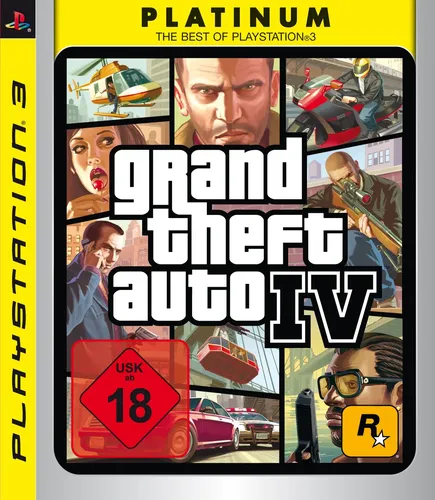 Grand Theft Auto IV [Platinum] PS3 Videospiel - ROCKSTAR GAMES - Modalova
