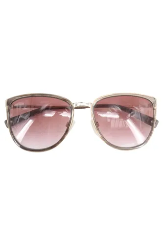 Vintage Sonnenbrille Rosa Gläser Transparent Silber - BRENDEL - Modalova