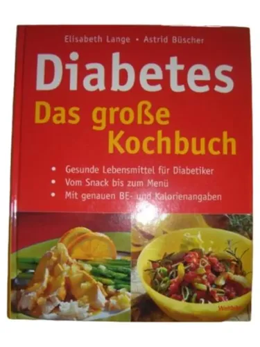 Diabetes Kochbuch, Elisabeth Lange, Hardcover, Gesund Essen - MILITZKE - Modalova
