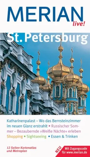 St. Petersburg Reiseführer Taschenbuch Blau Stadtführer - MERIAN LIVE! - Modalova