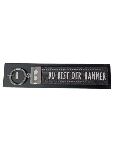 Schlüsselanhänger Filz 'Du bist der Hammer' Modell 004298-111 - DEPESCHE - Modalova