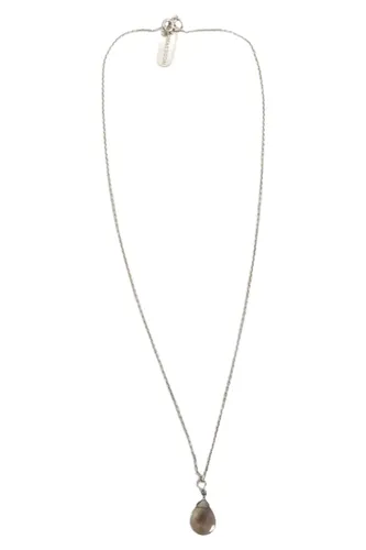 Halskette Silber Anhänger Damen Eleganz 21cm - DONALDSON - Modalova