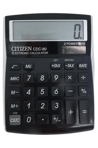 CDC-80 Taschenrechner Elektronisch Klassisch - CITIZEN - Modalova