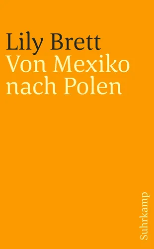 Lily Brett 'Von Mexiko nach Polen' - Taschenbuch Orange - SUHRKAMP - Modalova