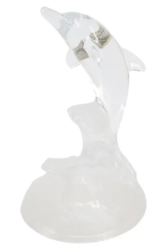 Dekofigur Delfin Glas 16cm - CRISTAL DE ARQUES - Modalova