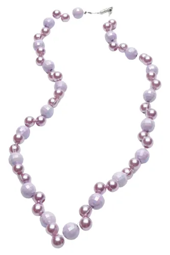 Elegante Damen Halskette Kunststoff Perlen 24 cm - Stuffle - Modalova